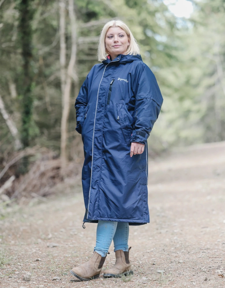 Drywalks All Seasons Coat Navy/Raspberry