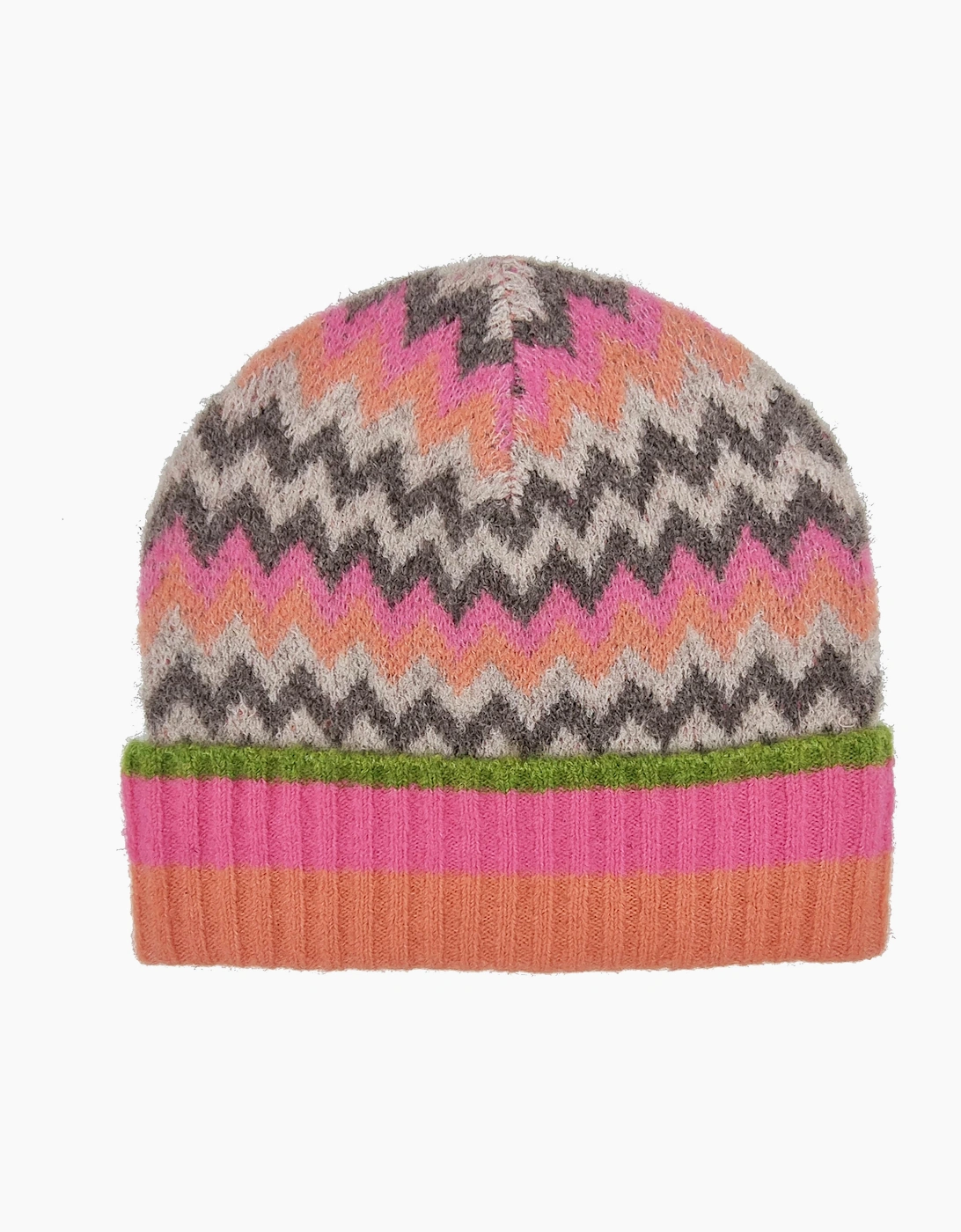Nooki Design Women's Pink Dora Chevron Beanie In Mix  One