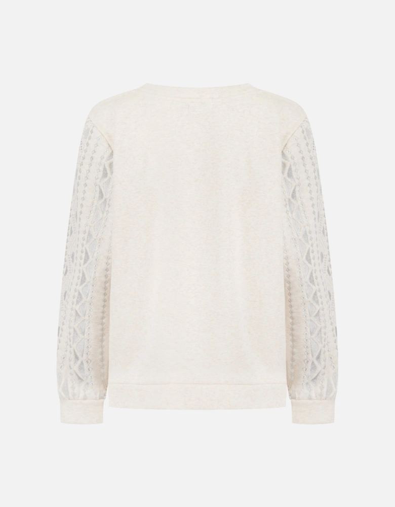 ANNABELLE SWEATER IN CREAM