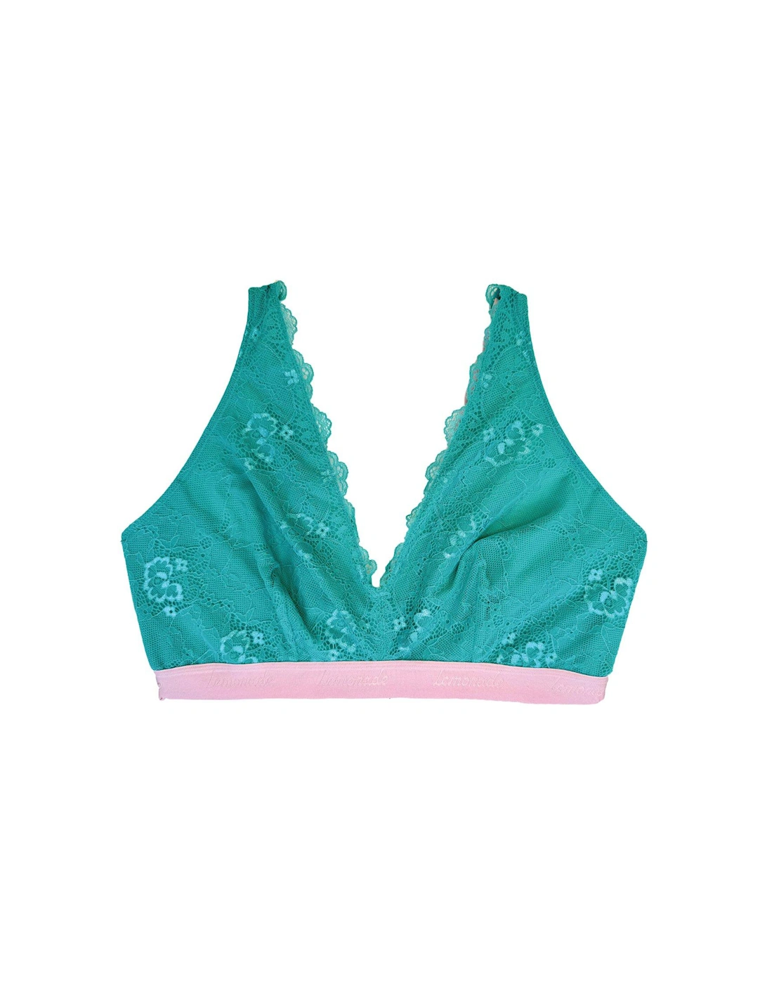 Lace Fuller Cup Bra - Aqua