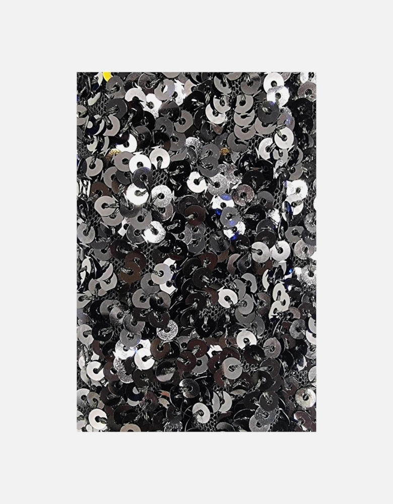 SHIMMER SCARF-BLACK