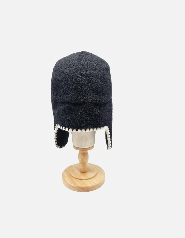 DANIKA TRAPPER HAT IN BLACK