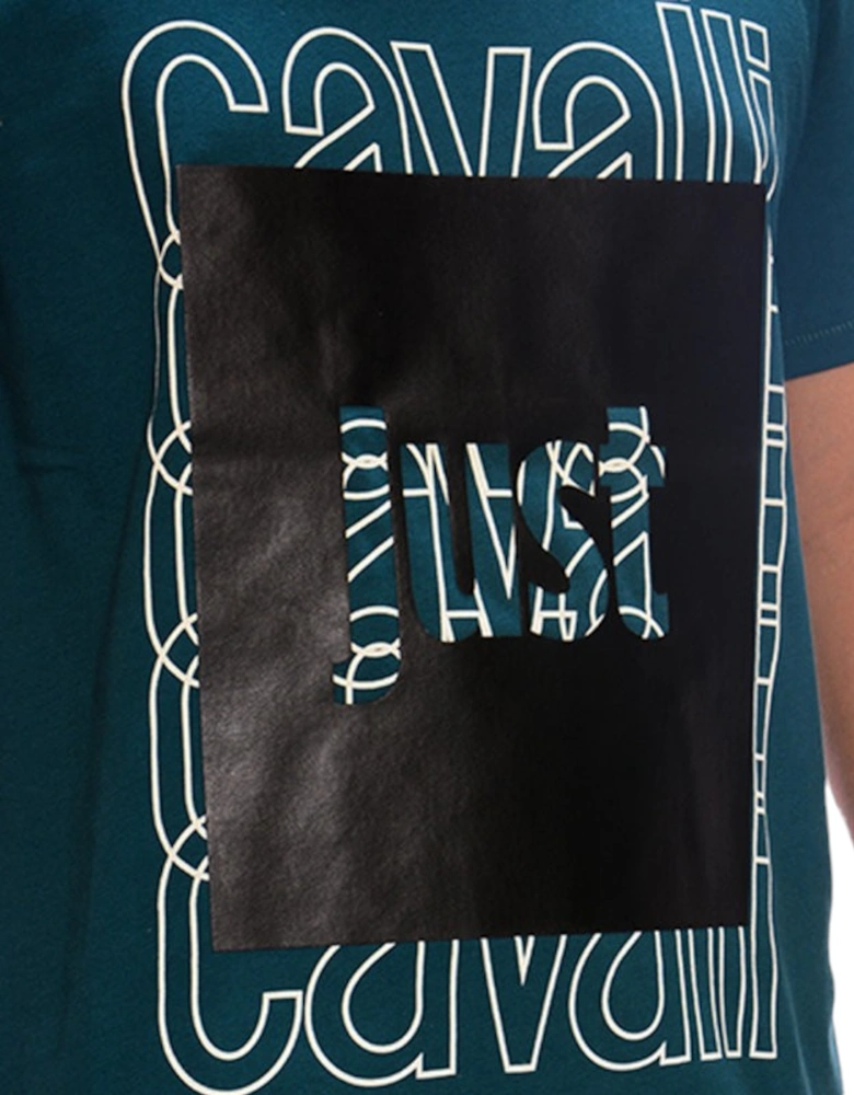 Mens T Shirts Crew Neck Regular Soft Cotton Printed Tees