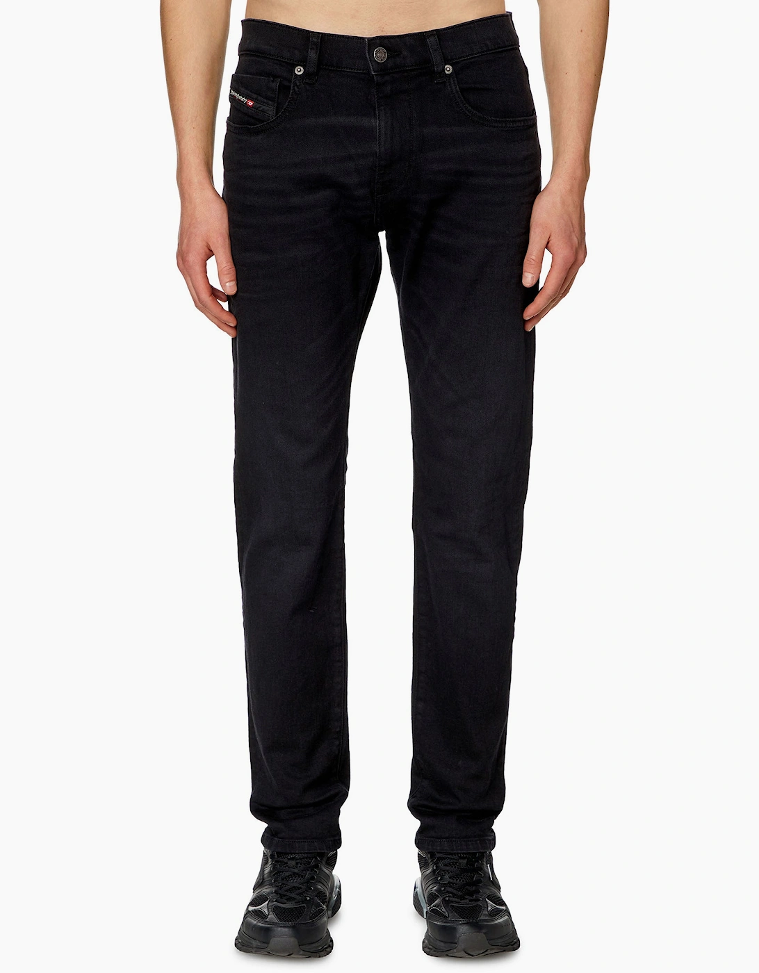 Diesel Men's Black D-Strukt Slim Fit Jeans  36/34