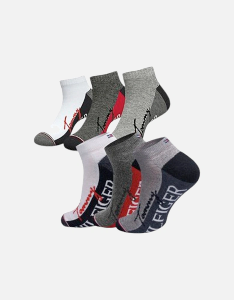 Mens Ankle Socks 3 Pack Soft Low Cut Stretchy Trainer Sock 6-10.5