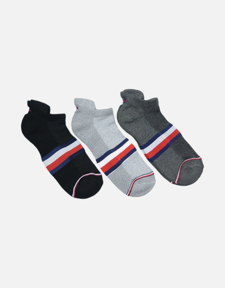 Mens Soft Cotton Ankle Socks 3Pack Low Cut Trainer Socks 6-10.5