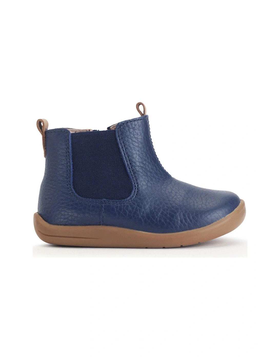 Avenue Toddler Navy Leather Chelsea Boot, 2 of 1