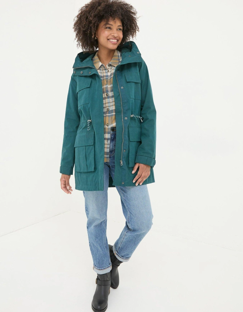 Tiegan Waterproof Coat - Green