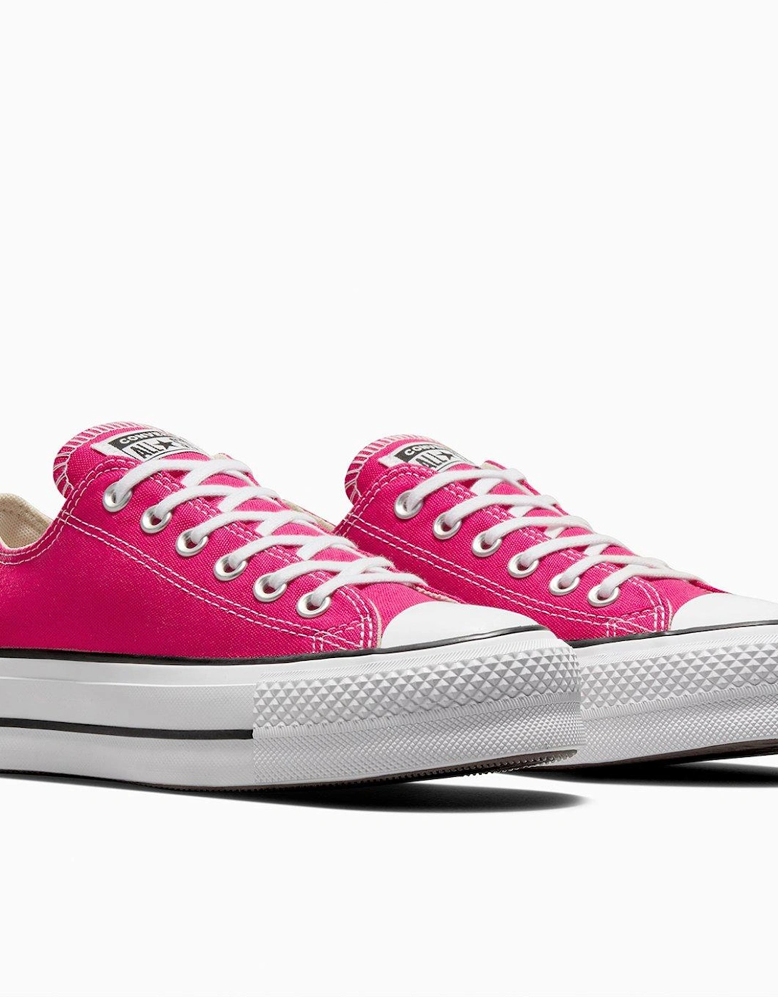 Womens Lift Seasonal Color Canvas Ox Trainers - Pink