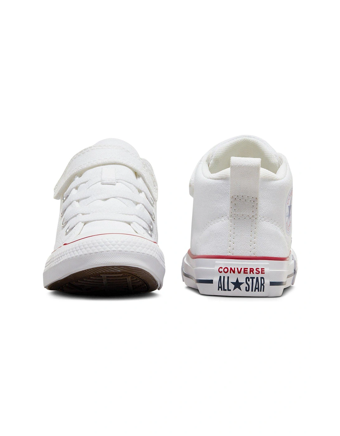 Kids Boys Malden Street Mid Top Trainers - White