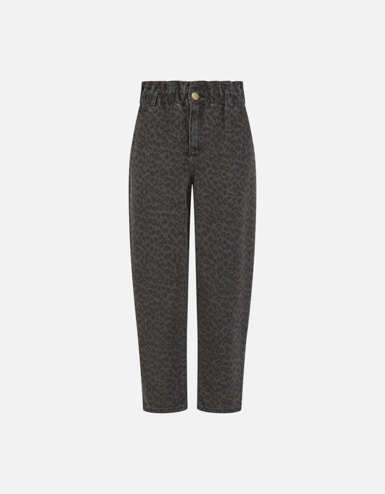 CAROLINE TROUSERS IN LEO GREY