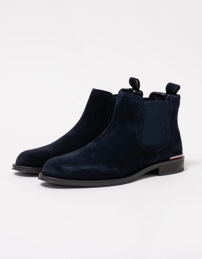 Core RWB Hilfiger Mens Suede Chelsea Boots