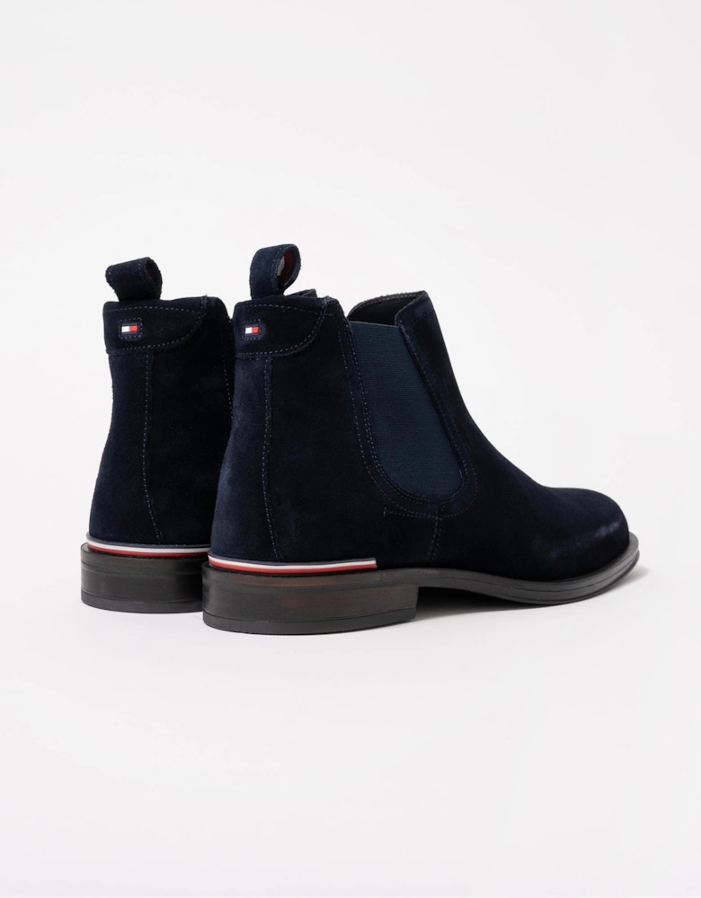 Core RWB Hilfiger Mens Suede Chelsea Boots