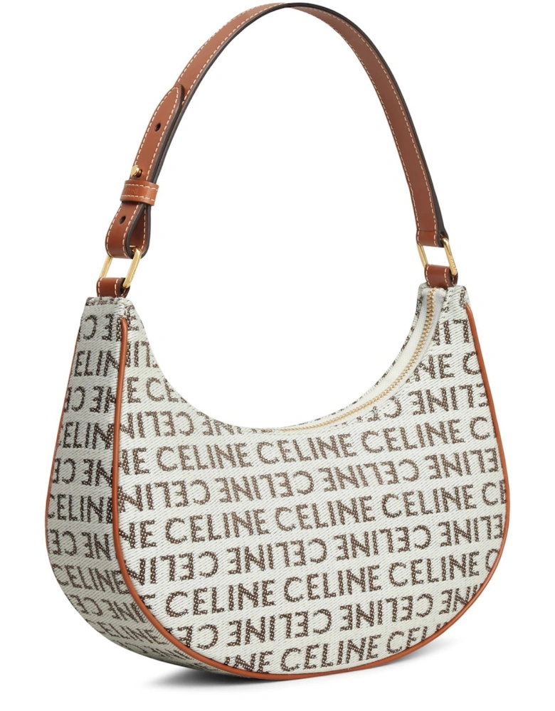 Ava bag in textile Celine Logo All-Over