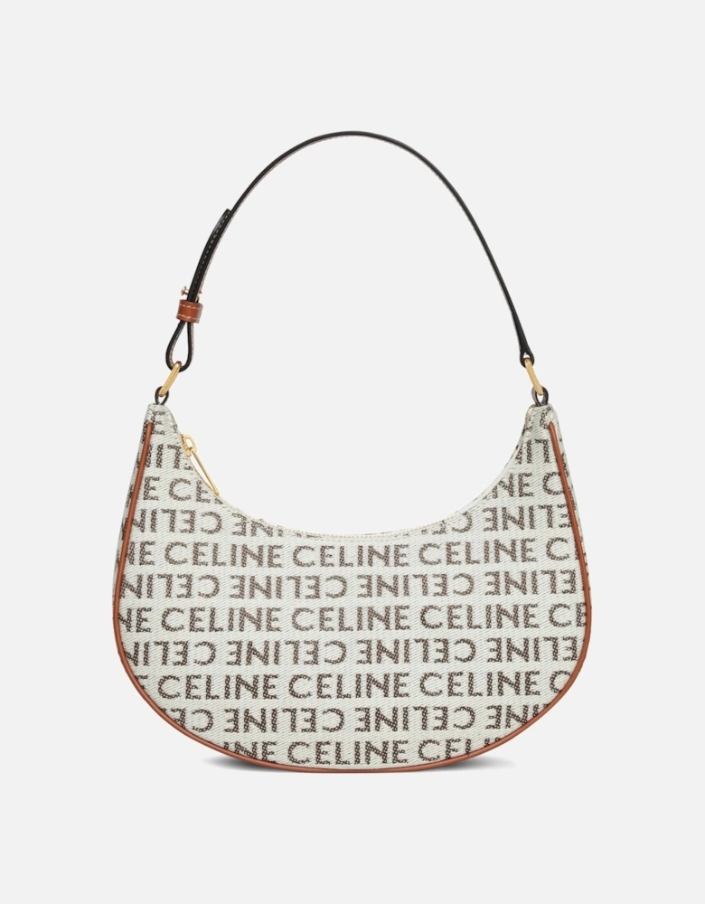 Ava bag in textile Celine Logo All-Over