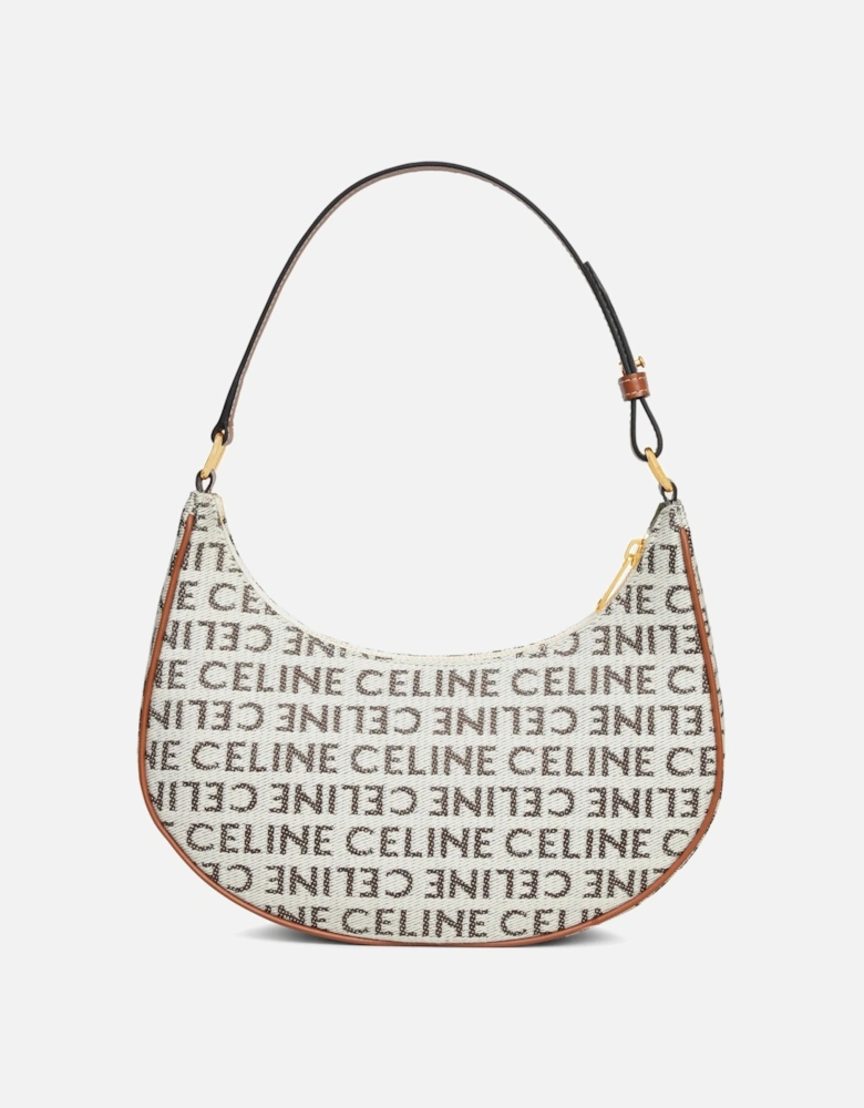 Ava bag in textile Celine Logo All-Over