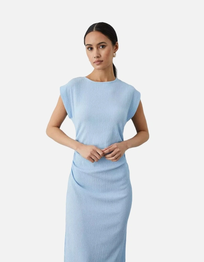 Womens/Ladies Jersey Ruched Side Midi Dress