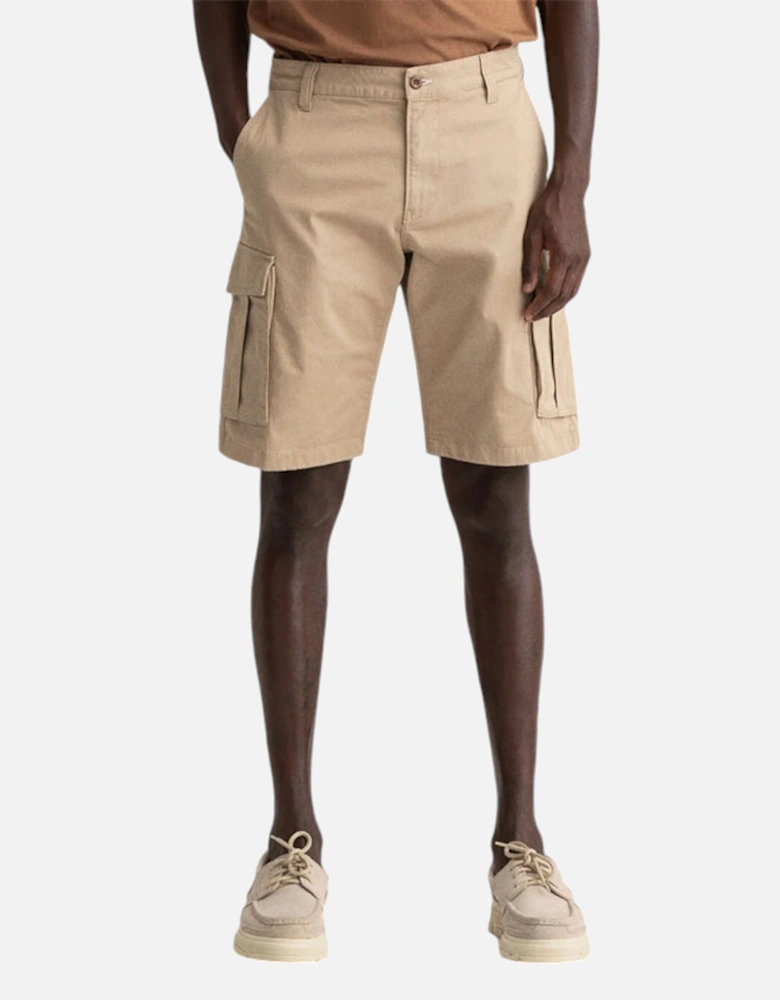 Mens Shorts Original Relaxed Fit Twill Cargo Combat Shorts Golf Half Pants