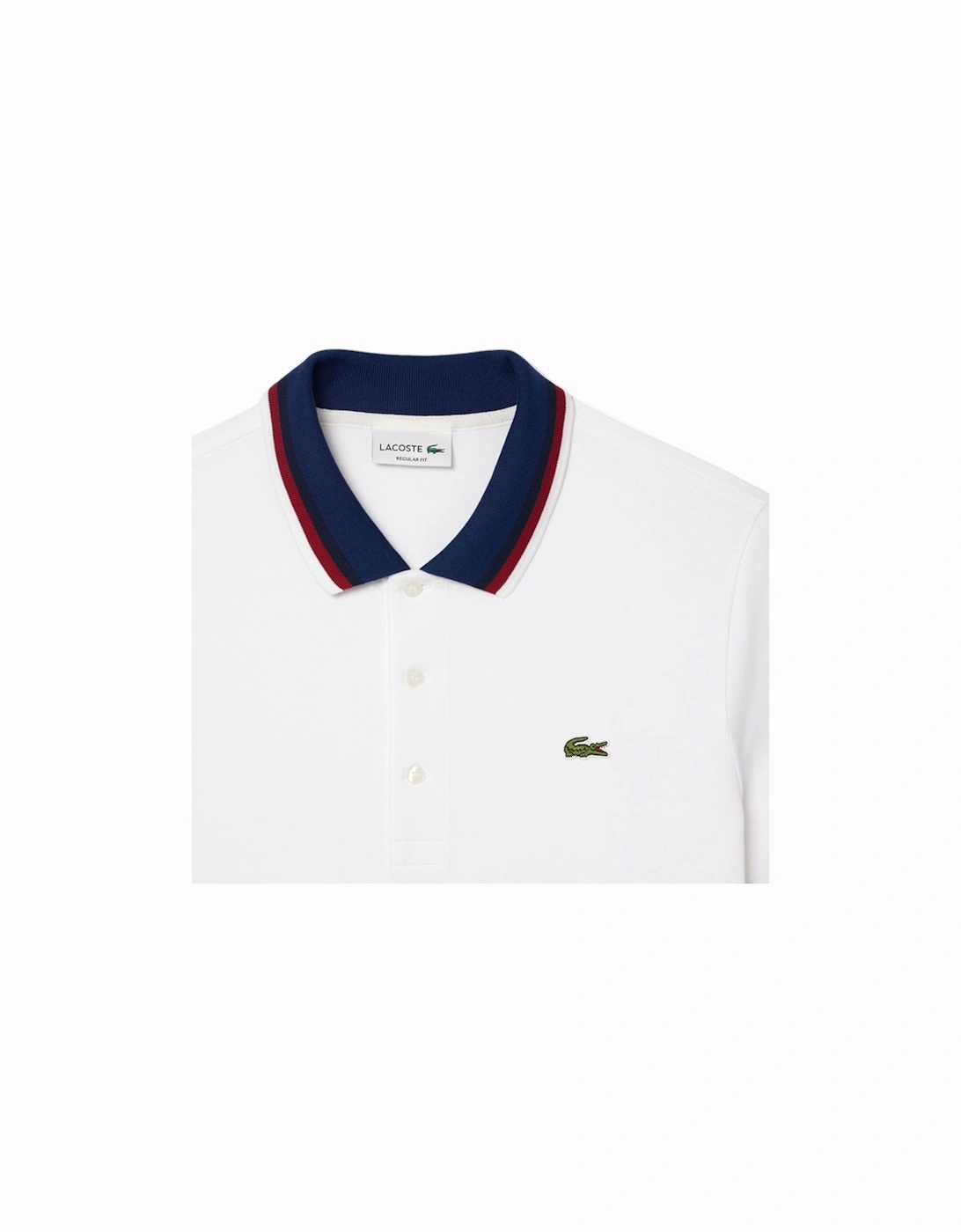 PH3461 Mens Polo Shirts Contrast Collar Regular Fit Pique Tennis Shirt