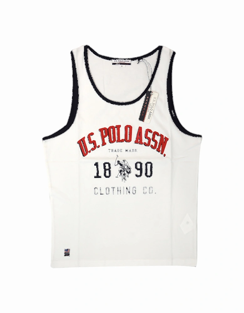 U.S POLO Mens Tank Top Gym Bodybuilding Premium Training Workout Printed Vests