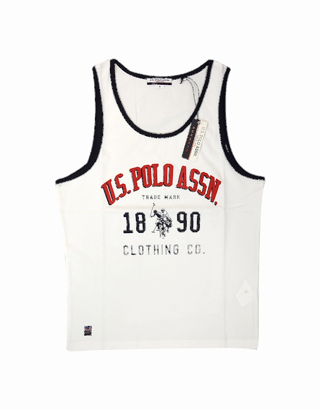 U.S POLO Mens Tank Top Gym Bodybuilding Premium Training Workout Printed Vests, 8 of 7