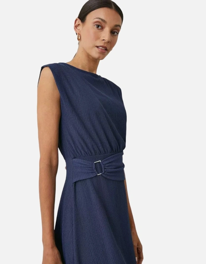 Womens/Ladies Jersey Belt Midi Dress