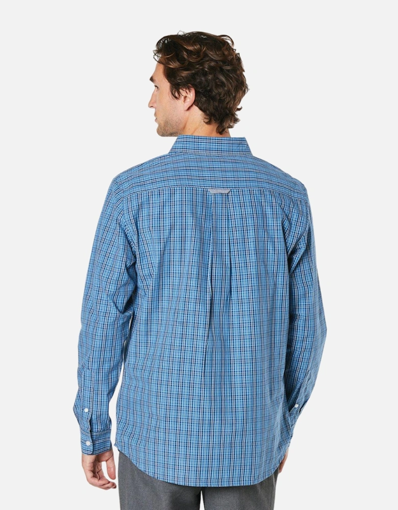 Mens Berg Check Long-Sleeved Shirt