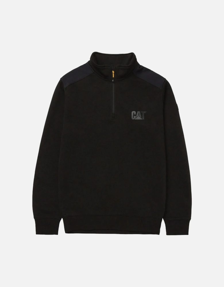 Unisex Adult Quarter Zip Sweatshirt