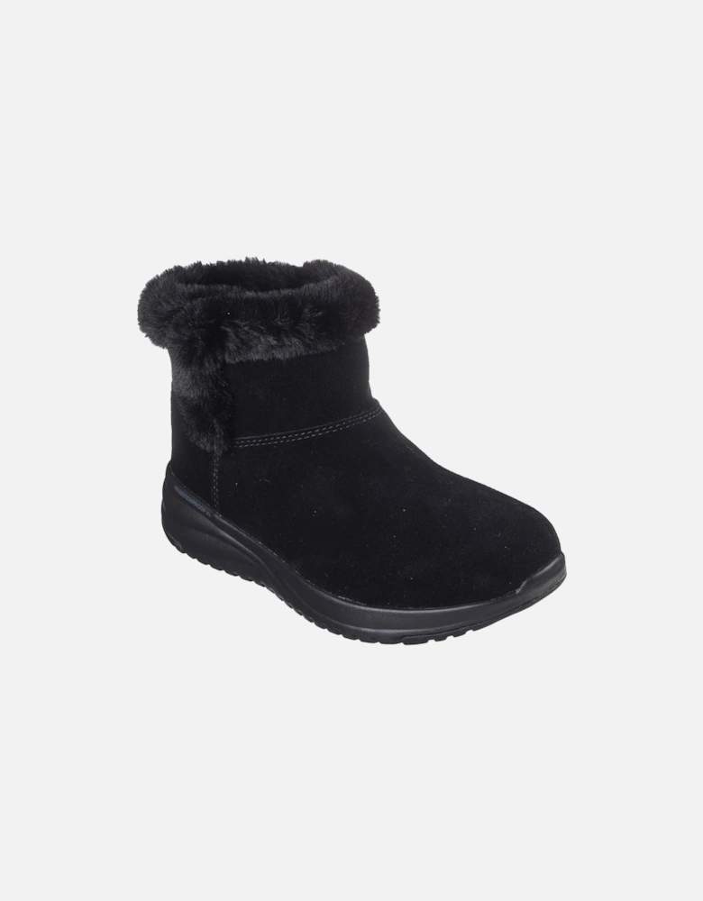 Womens/Ladies On The GO Stellar Suede Waterproof Ankle Boots