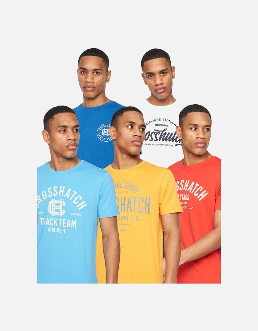 Mens Weymouth T-Shirt (Pack of 5), 6 of 5