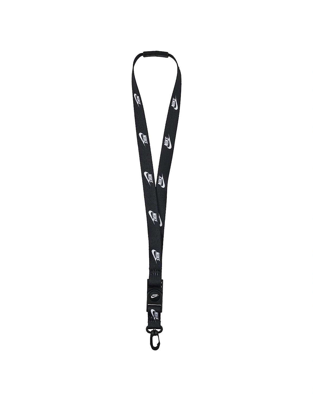 Nike Men's Black Club 2024 Logo Lanyard - Size: One Size