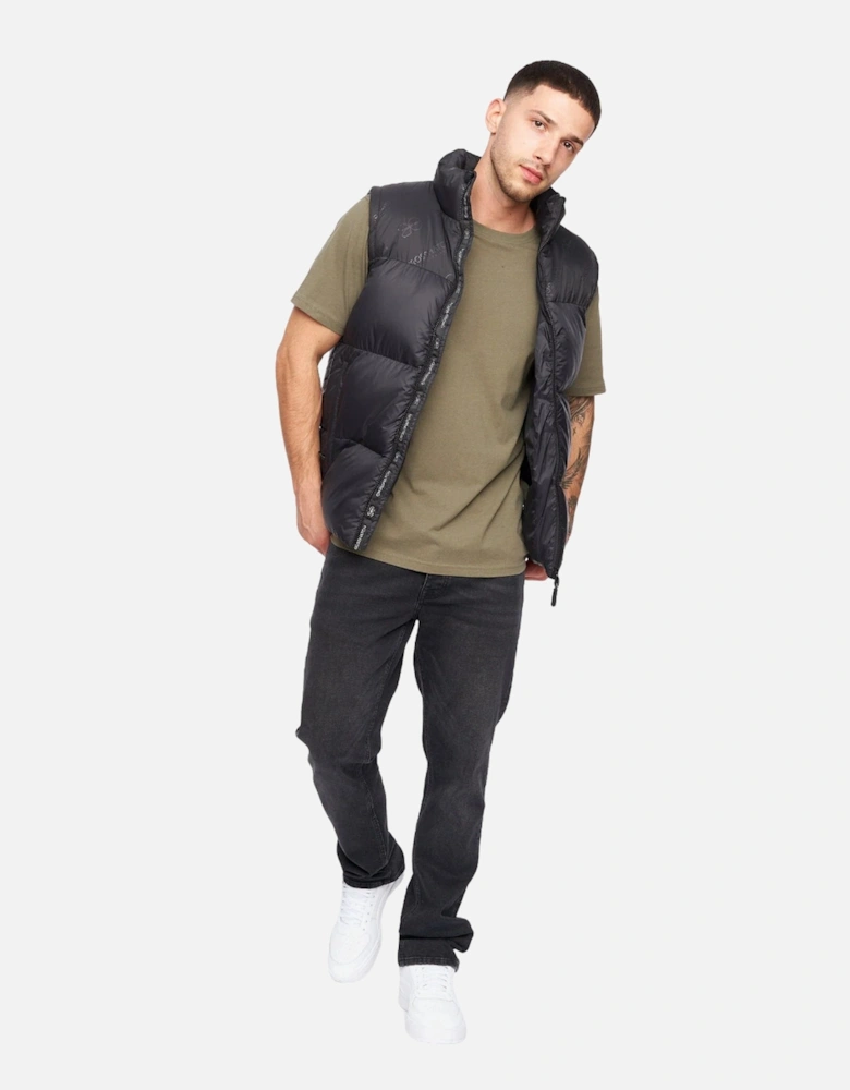 Mens Demerley Contrast Panel Gilet