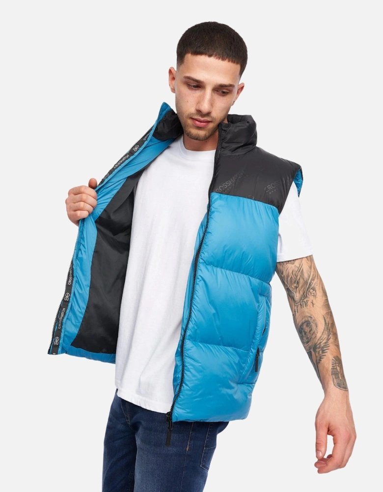 Mens Demerley Contrast Panel Gilet