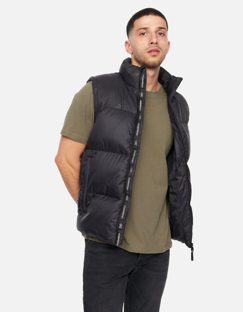 Mens Demerley Contrast Panel Gilet