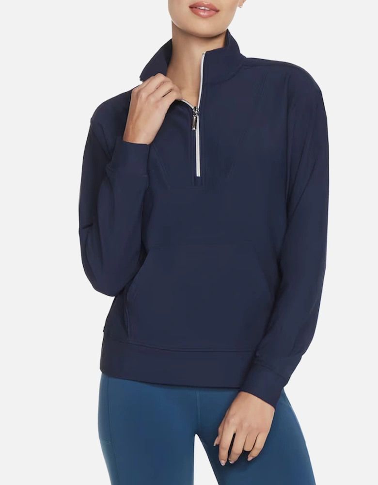 Womens/Ladies GoLuxe Quarter Zip Pullover