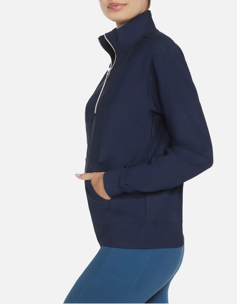 Womens/Ladies GoLuxe Quarter Zip Pullover