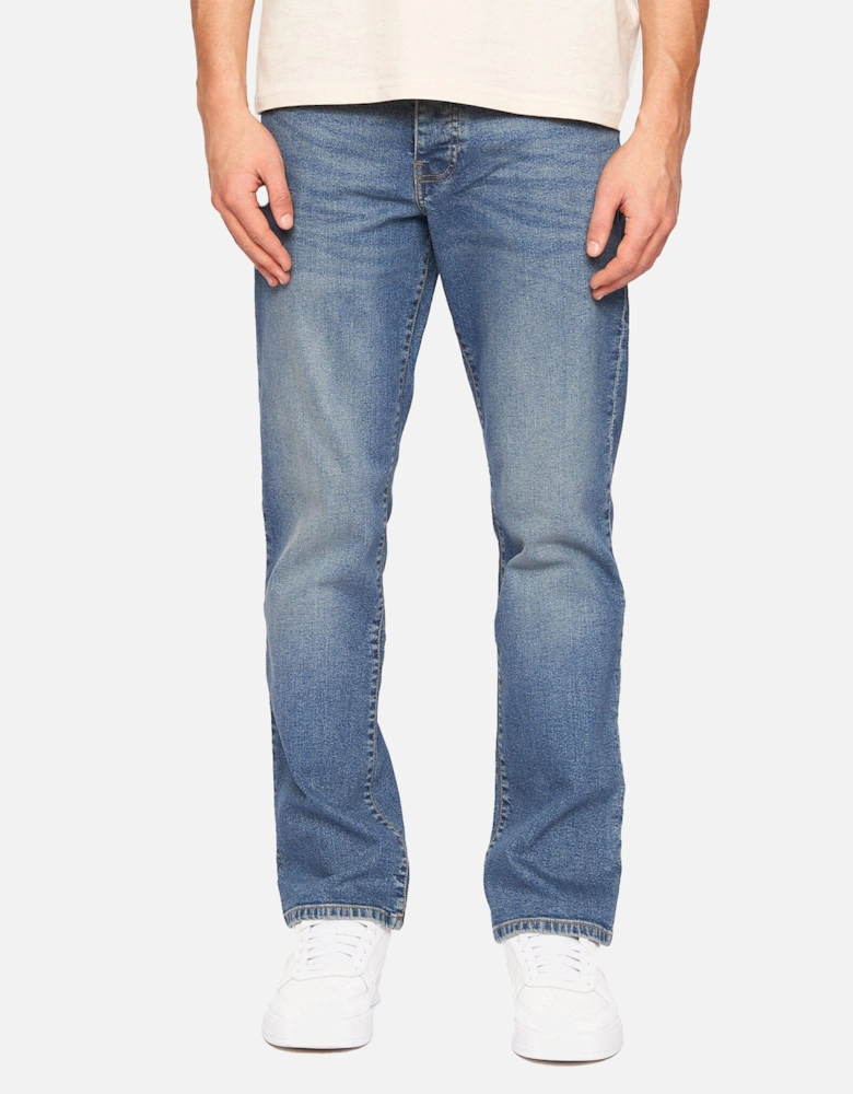 Mens Princed Denim Jeans