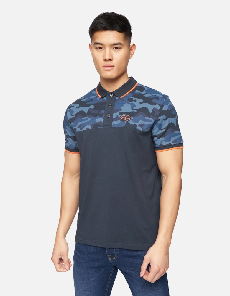 Mens Brightling Camo Polo Shirt