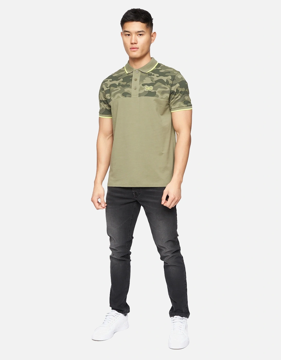 Mens Brightling Camo Polo Shirt