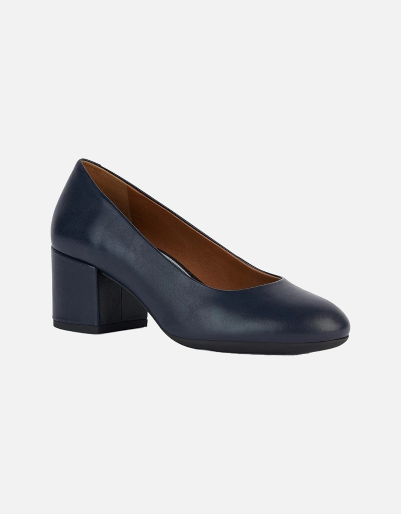 Womens/Ladies D Eleana A Nappa Leather Court Shoes