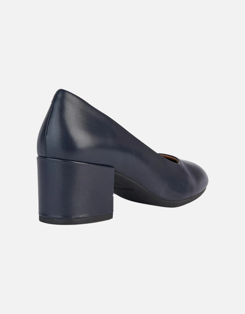 Womens/Ladies D Eleana A Nappa Leather Court Shoes