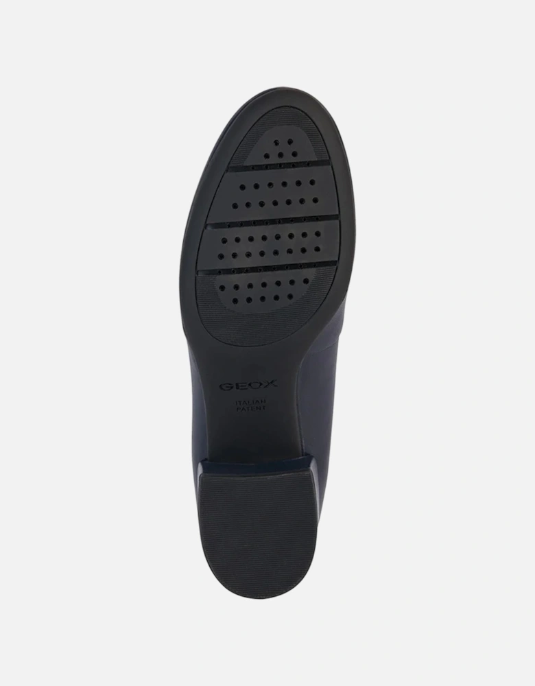 Womens/Ladies D Eleana A Nappa Leather Court Shoes