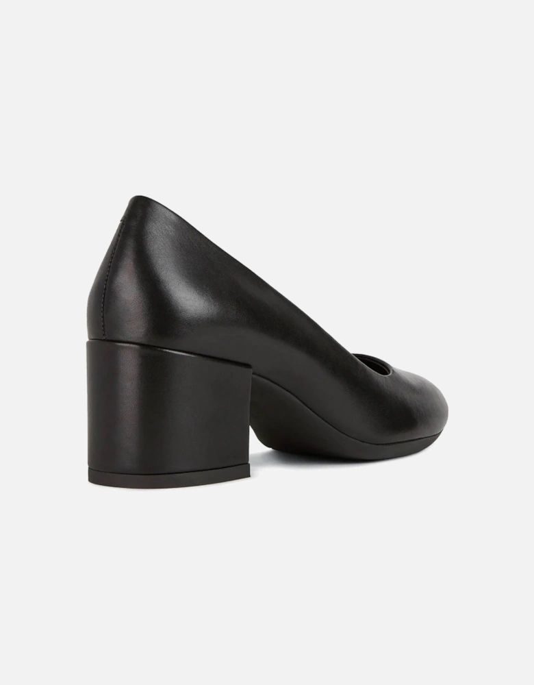 Womens/Ladies D Eleana A Nappa Leather Court Shoes