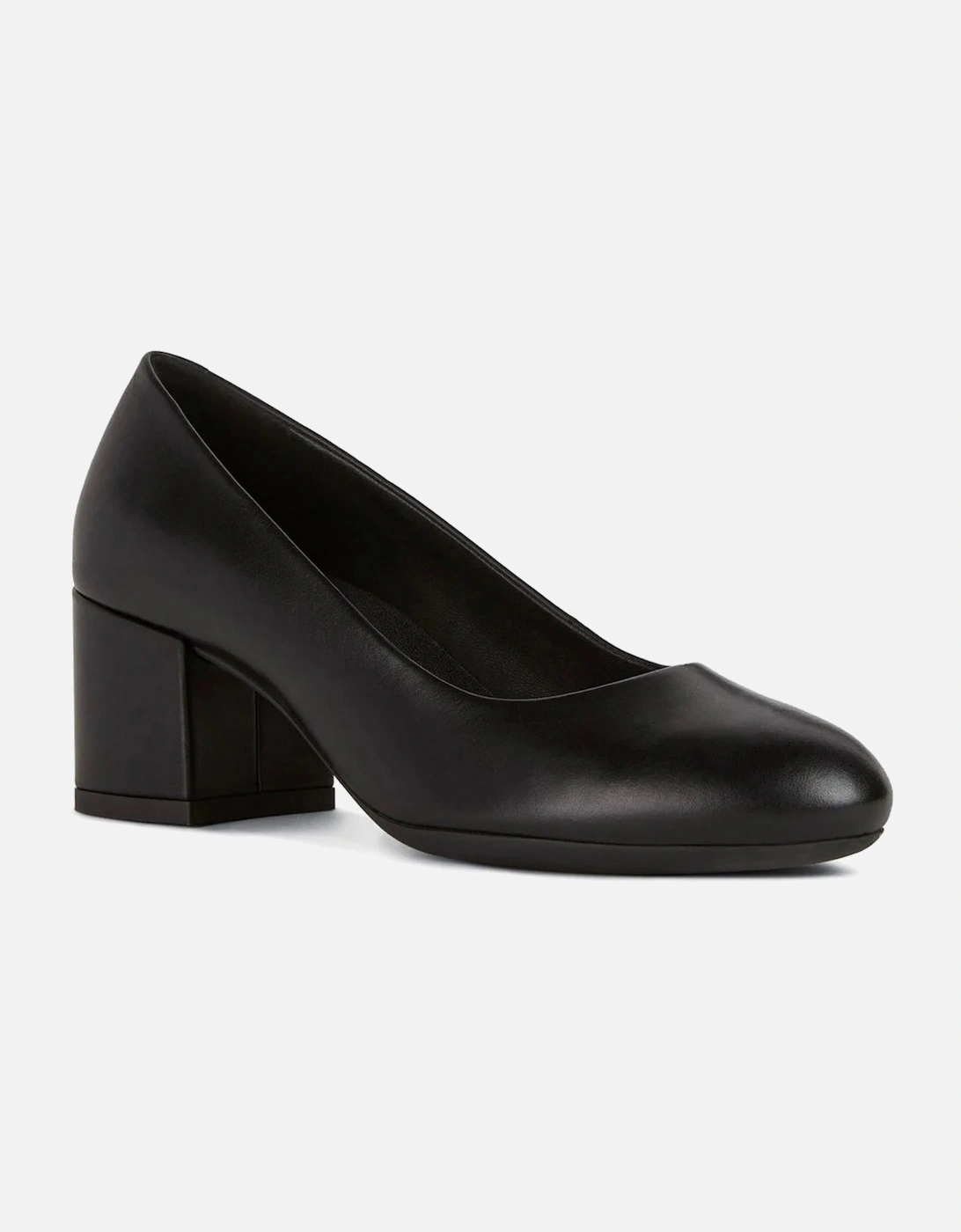 Womens/Ladies D Eleana A Nappa Leather Court Shoes, 4 of 3