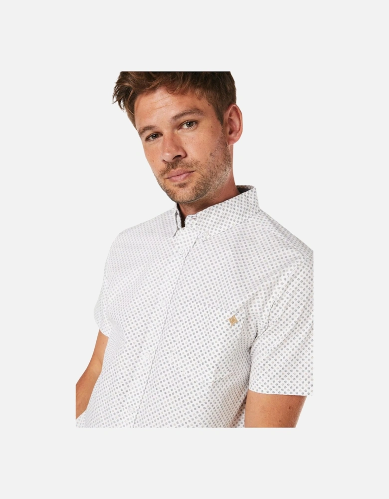 Mens Geo Sphere Short-Sleeved Shirt