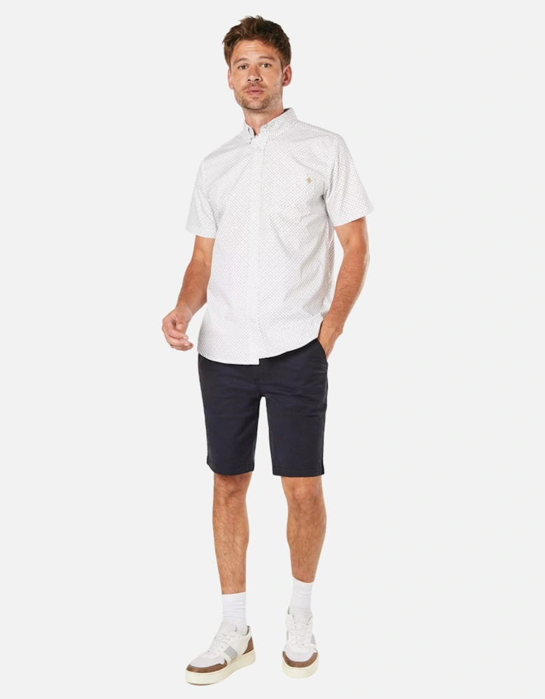 Mens Geo Sphere Short-Sleeved Shirt