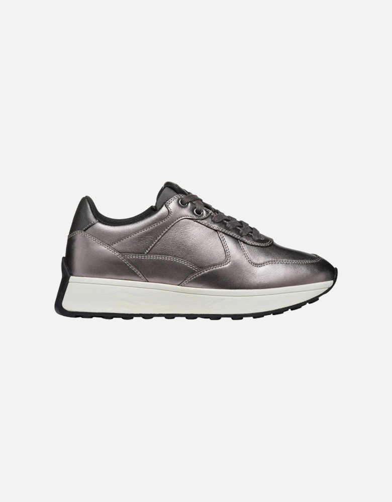 Womens/Ladies D Amabel A Leather Trainers