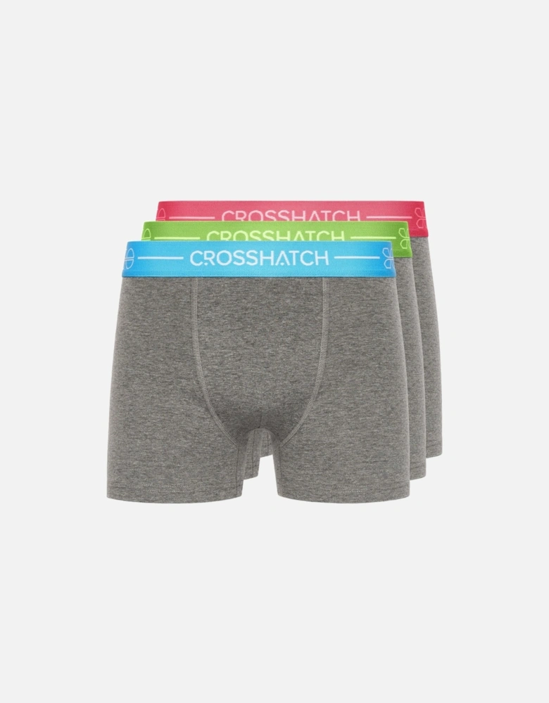 Mens Astral Bright Marl Boxer Shorts (Pack of 3)