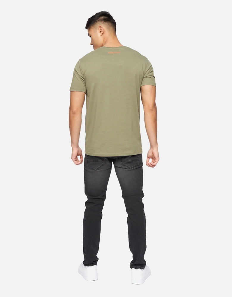 Mens Neoline Camo T-Shirt