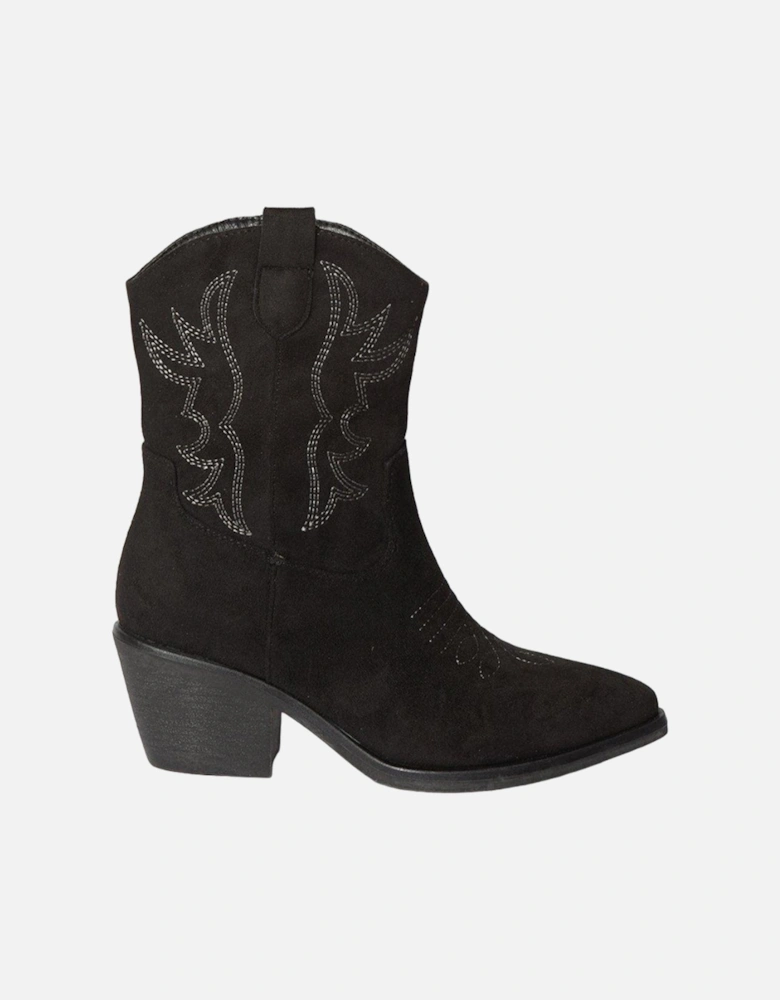 Womens/Ladies Karmi Western Stitch Detail Cowboy Boots